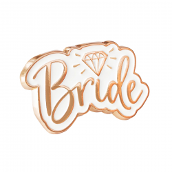Καρφίτσα μεταλλική "Bride"