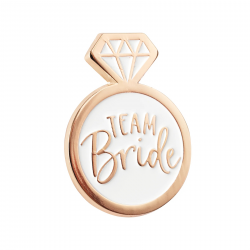 Καρφίτσα μεταλλική "Team Bride"