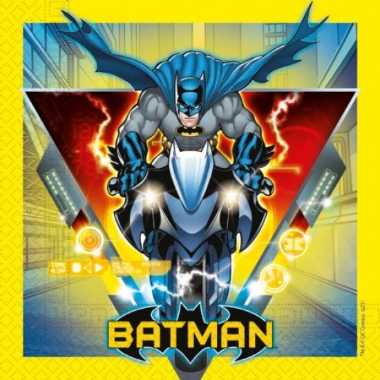 Χαρτοπετσέτες Batman 20 τεμ.