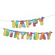 Γιρλάντα Happy Birthday Block Party - Τουβλάκια 2μ.