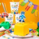 Διακοσμητικό Τούρτας Block Party - Τουβλάκια