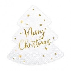 Χαρτοπετσέτες Χριστουγεννιάτικο Δέντρο-Merry Christmas 20 τεμ.