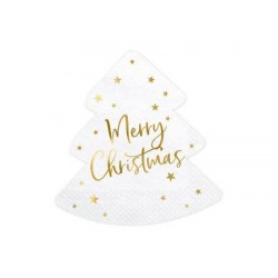 Χαρτοπετσέτες Χριστουγεννιάτικο Δέντρο-Merry Christmas 20 τεμ.