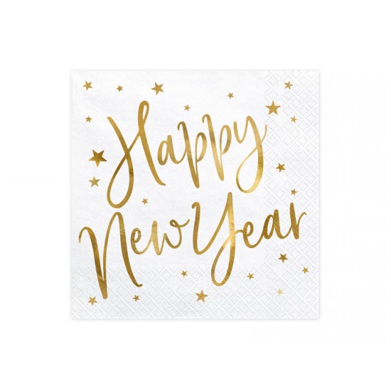 Χαρτοπετσέτες Happy New Year  20τμχ