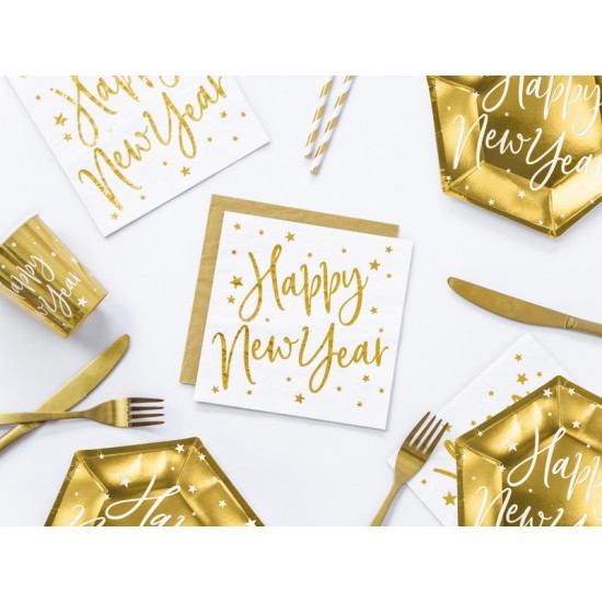 Χαρτοπετσέτες Happy New Year  20τμχ