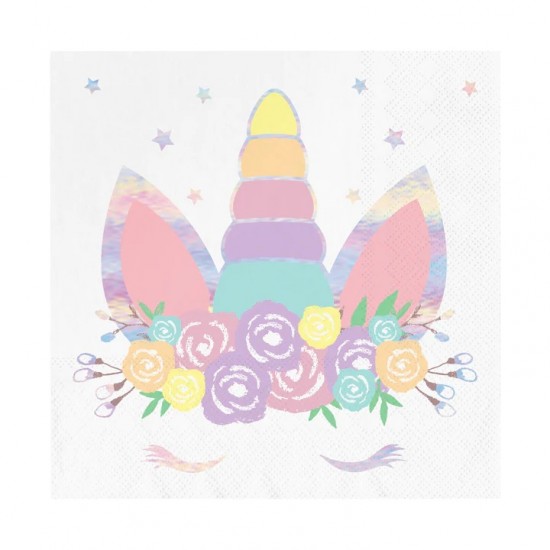 Χαρτοπετσέτες Μονόκερος-Unicorn  10 τεμ.