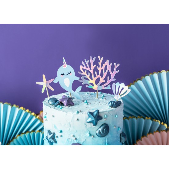 Διακοσμητικό Τούρτας Narwhal