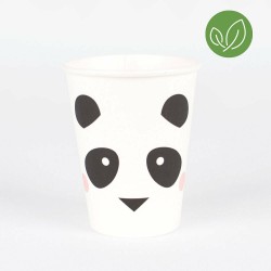 Ποτήρια χάρτινα Πάντα - Panda   8τμχ 205ml