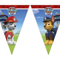 Γιρλάντα τρίγωνα σημαιάκια Paw patrol