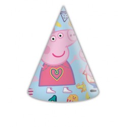 Καπελάκια Peppa Pig 6τμχ.