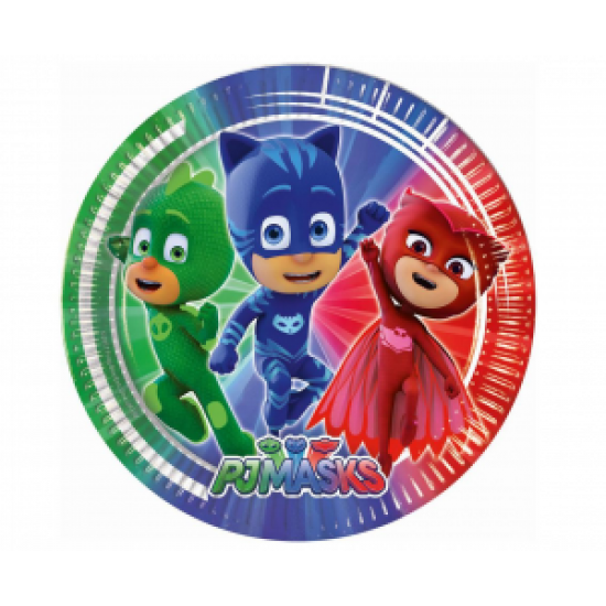 Πιάτα χάρτινα  PJ Masks 23εκ  8τεμ