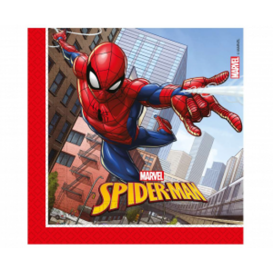 Χαρτοπετσέτες Spiderman Crime Fighter 20 τεμ.