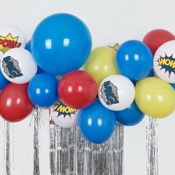 Μπαλόνια latex Σούπερ Ήρωες (5τμχ)