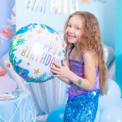 18" foil happy birthday Βυθός της Θάλασσας