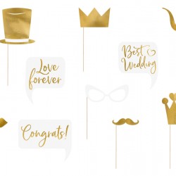 Photo booth props Wedding