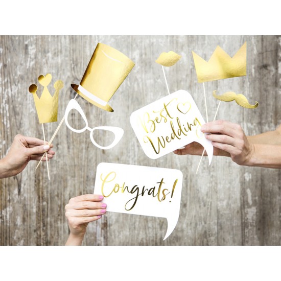Photo booth props Wedding