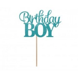 Διακοσμητικό Τούρτας Birthday Boy γαλάζιο