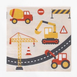 Χαρτοπετσέτες εργοτάξιο-construction 20 τεμ.