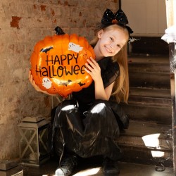 Foil Μπαλόνι Κολοκύθα Happy Halloween