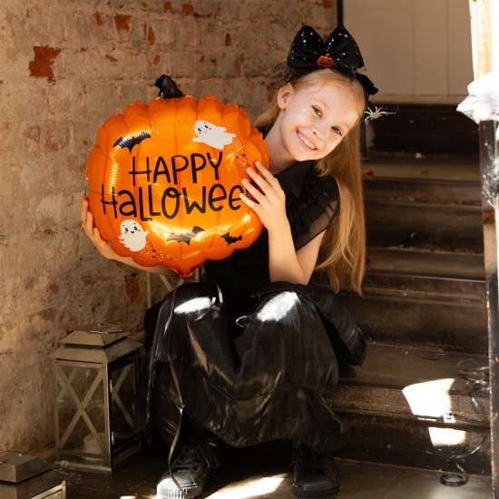 Foil Μπαλόνι Κολοκύθα Happy Halloween
