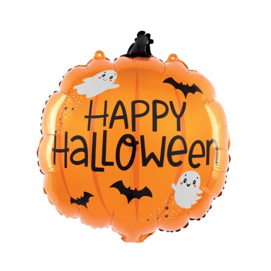 Foil Μπαλόνι Κολοκύθα Happy Halloween