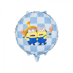 Foil Μπαλόνι στρογγυλό Minions 18"