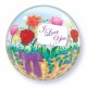 Μπαλόνι Single Bubble I Love You με ήλιον