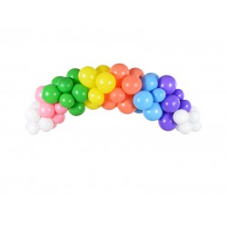 Γιρλάντα Μπαλονιών DIY Rainbow 2 μέτρα