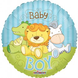 18" στρογγυλό Baby Boy