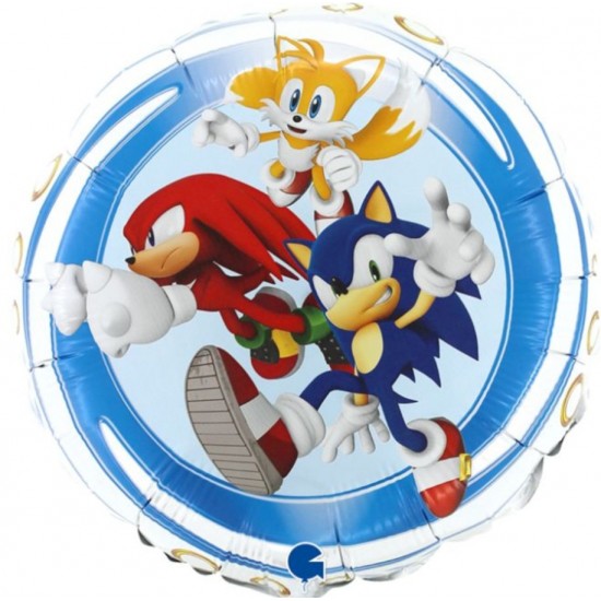 18" Foil Μπαλόνι Sonic