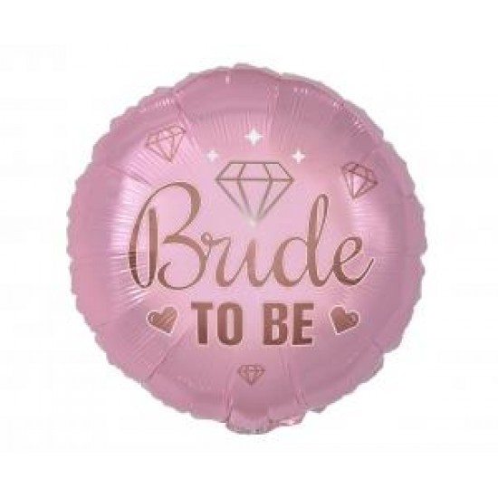 18" στρογγυλό Bride TO BE