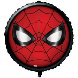 18" Spiderman face