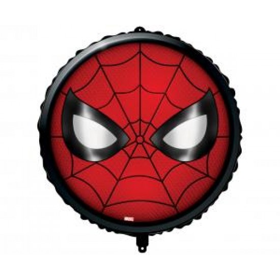 18" Spiderman face
