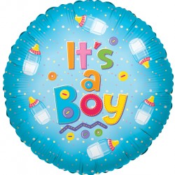 18" στρογγυλό It's a Boy