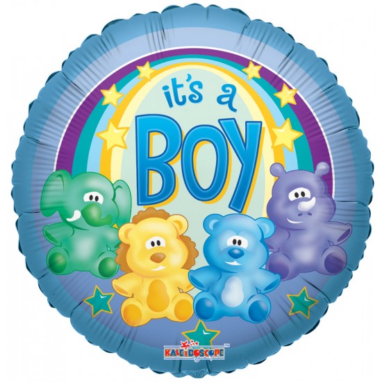 18" στρογγυλό It's a Boy