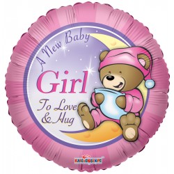 18" στρογγυλό  New Baby Girl