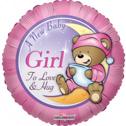 18" στρογγυλό  New Baby Girl