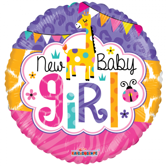 18" στρογγυλό Baby Girl Ζούγκλα