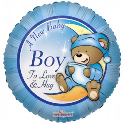 18" στρογγυλό  New Baby Boy