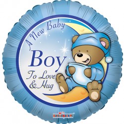 18" στρογγυλό  New Baby Boy