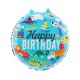 18" Μπαλόνι "Happy Birthday" Οχήματα