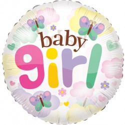 24" στρογγυλό Baby Girl Clear View