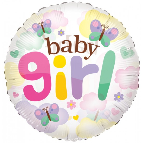 24" στρογγυλό Baby Girl Clear View