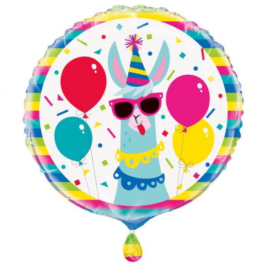 18" foil llama party
