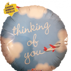 18" στρογγυλό Thinking of you