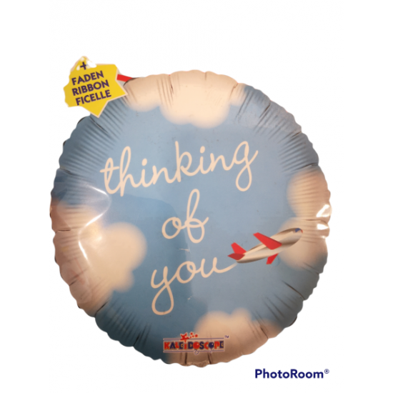 18" στρογγυλό Thinking of you