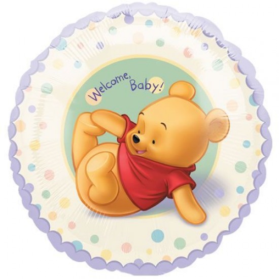 18" στρογγυλό Winnie Welcome Baby