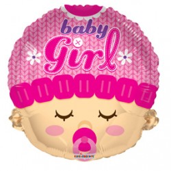 18" Baby Girl head