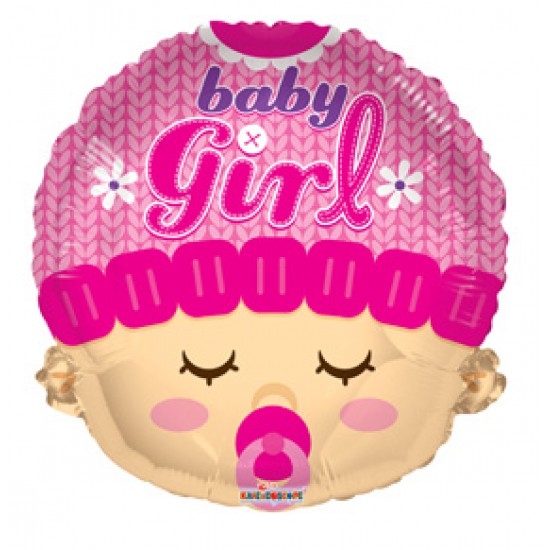 18" Baby Girl head