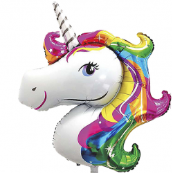 Μπαλόνι  foil Μονόκερος- Unicorn κεφάλι 